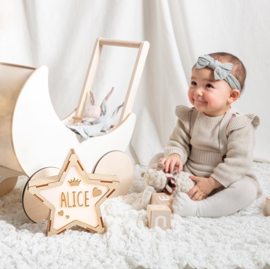 Lampara Infantil Personalizada Estrella - Nanetes